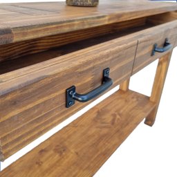 Buffet Aparador Retro Sala de Estar 150 Cm Jantar Cozinha Luxo Balcão Madeira Multiuso Organizador - 9