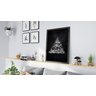 Quadro Decorativo Simbolo Iluminate Piramide com Olho - 3