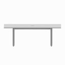 Ver imagem 5 de Mesa Reunião 8 Lugares 230cm Central Tomada Escritório Industrial Executive