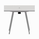 Ver imagem 6 de Mesa Reunião 8 Lugares 230cm Central Tomada Escritório Industrial Executive Cinza