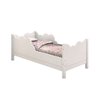 Cama Infantil Cristal Juvenil Conforto Segurança Design Unissex:branco - 2
