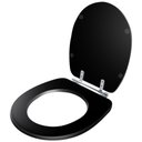 Ver imagem 2 de Assento Sanitario Aspen Ebano (preto) para Vaso Deca