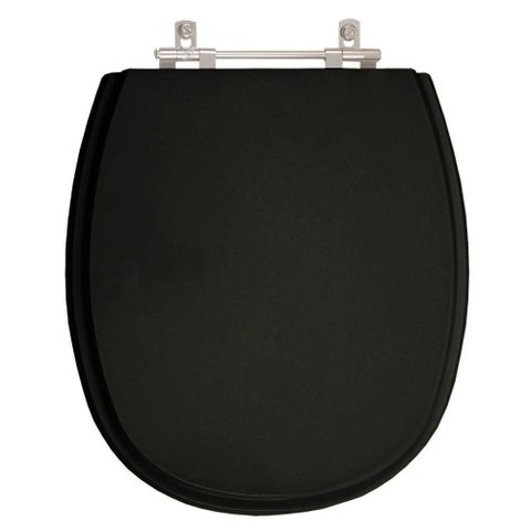 Assento Sanitario Aspen Ebano (preto) para Vaso Deca