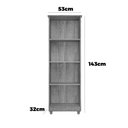 Ver imagem 2 de Armário Multiuso Nina 2 Portas Rud Rack Cor Branco