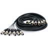 Multicabos com Conectores Xlr 6 Vias Amphenol - 2 Metros - 1