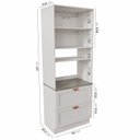 Ver imagem 4 de Torre para Microondas Planejada Arizona CabeCasa MadeiraOriginals Branco
