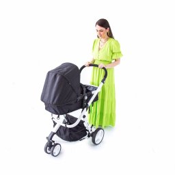 Carrinho de Bebê Mobi Safety 1st - Black White - 6