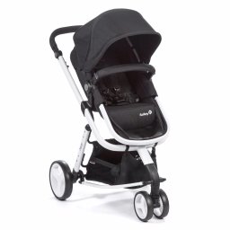 Carrinho de Bebê Mobi Safety 1st - Black White - 1