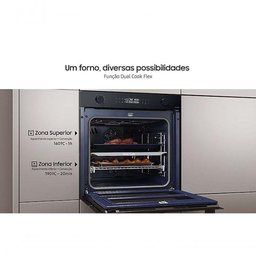 Forno Samsung Elétrico de Porta Dupla Air Fry e Wi-fi 76l 220v Nv7b4545sak/bz - 6 Forno Samsung Elétrico de Porta Dupla Air Fry e Wi-fi 76l 220v Nv7b4545sak/bz - 6