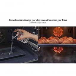 Forno Samsung Elétrico de Porta Dupla Air Fry e Wi-fi 76l 220v Nv7b4545sak/bz - 7 Forno Samsung Elétrico de Porta Dupla Air Fry e Wi-fi 76l 220v Nv7b4545sak/bz - 7