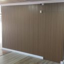 Ver imagem 4 de Painel Ripado Pvc 25cm X 2,70m Relevo Ipê Régua