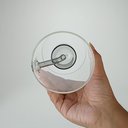 Ver imagem 5 de Castiçal Decorativo de Borossilicato Transparente 11x10x10cm Porta Vela Mesa