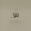 Ver imagem 3 de Castiçal Borossilicato 11x10x10cm Transparente Porta Vela