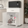 Aparador Bancada Estante Balcão Cozinha Base Micro Ondas Multiuso Mell - 2