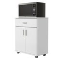 Ver imagem 3 de Aparador Bancada Estante Balcão Cozinha Base Micro Ondas Multiuso Mell