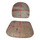 Ver imagem 2 de Assento E Encosto Em Madeira P/ Cadeira Executiva 3019/3029