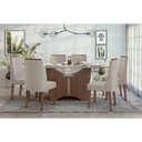 Ver imagem 2 de Cadeira Sala de Jantar Exclusive Kit Imbuia Linho Cinza