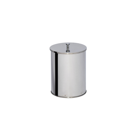 Lixeira em Aço Inox 05l com Tampa