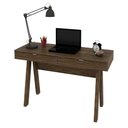 Ver imagem 7 de Kit para Escritório com Mesa 2 Gavetas e Balcão 2 Portas no Cor:nogal
