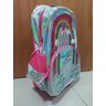 Mochila Arco Iris com Rodas Prata / Pink. - 2