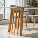 Ver imagem 2 de Mesa de Jantar em Vidro 1,80m X 0,90m- Belvedere Gold Salas