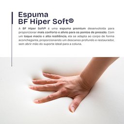 Colchão Solteirão Ortopédico Bf Antistress a Vácuo 97x203cm Bf Colchões - 7