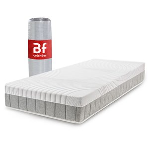 Colchão Solteirão Ortopédico Bf Antistress a Vácuo 97x203cm Bf Colchões