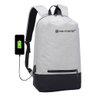 Mochila p Notebook Mais Mania Cinza Soft Tech - 1
