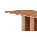Ver imagem 4 de Mesa de Sala Jantar Ariela C/ Tampo Madeirado 160x80cm Cinamomo - Cimol