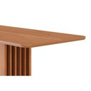 Ver imagem 6 de Mesa de Sala Jantar Ariela C/ Tampo Madeirado 160x80cm Cinamomo - Cimol