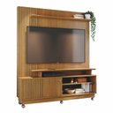 Ver imagem 3 de Rack Painel de Tv Frisado com Rodizios Ares 160cm Eras 954 Madetec