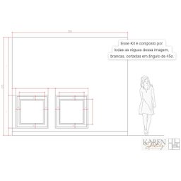 Kit Boiserie com Projeto Collab - 5