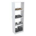 Ver imagem 1 de ARMÁRIO EXPOSITOR S/ FUNDO M173.2021.B (LOJA OU CLOSET) MUNDI MOVEIS
