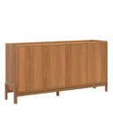 Ver imagem 5 de Buffet Balcão 170cm com 4 Portas Pés de Madeira Elegance Lukaliam Jequitiba