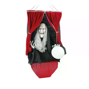 Bruxa Cigana na Tenda Halloween com Som e Movimento