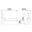 Ver imagem 2 de Sifão Lavatorio Docol Top 7/8,1.1/2 Cobre Escovado 00322669