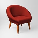 Ver imagem 3 de Kit 2 Poltronas Macia para Sala de Estar Tecido Veludo Elegante Pés de Madeira Resistente