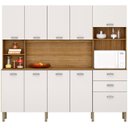 Ver imagem 1 de Kit Armario Cozinha 10 Portas 2983 Freijo Supremo KTP