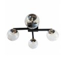 Ver imagem 1 de Plafon Moderno Jabuticaba Ution 60cm 4 Globos de Vidro