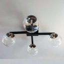 Ver imagem 2 de Plafon Moderno Jabuticaba Ution 60cm 4 Globos de Vidro