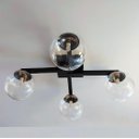Ver imagem 2 de Plafon Moderno Jabuticaba Ution 60cm 4 Globos de Vidro