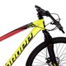 Bicicleta MTB Z7-X Aro 29 Quadro 21 Alumínio 21v Freio Disco Mecânico Amarelo Vermelho - Dropp - 2