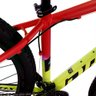 Bicicleta MTB Z7-X Aro 29 Quadro 21 Alumínio 21v Freio Disco Mecânico Amarelo Vermelho - Dropp - 3