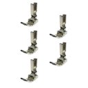 Ver imagem 4 de 05 Pé Calcador Pregar Vivo Cordão para Máquina Reta Industrial Lado Direito 6mm P-69rh 1/4