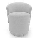 Ver imagem 5 de Poltrona Orgânica Living Mavi Fixa Bouclê Cinza Claro - Desk Design