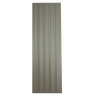 Painel Ripado Versátil Modular: Kit 10 Unid. 90x27cm Larg. (2,43m²) Talatto Painéis Cinza - 1