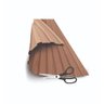 Painel Ripado Versátil Modular: Kit 10 Unid. 90x27cm Larg. (2,43m²) Talatto Painéis Cinza - 5