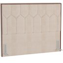 Ver imagem 1 de Cabeceira Cama Box Casal 140 Cm P05 Londres Linho Creme - Lyam Decor