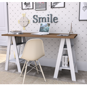 Ver imagem 3 de Mesa de Escritório Self Appunto Castanho e Branco