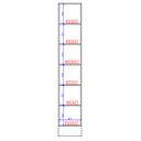 Ver imagem 7 de Paneleiro 40cm com 2 Portas Milla Móveis Carraro